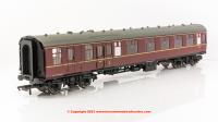 R40022 Hornby Mk1 Brake Corridor Composite Coach number E21106 in BR Maroon livery - Era 4